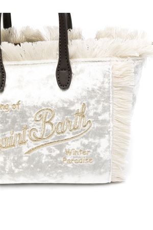 Borsa a mano Mini Vanity in ciniglia bianca SAINT BARTH KIDS | VAMI00700219G